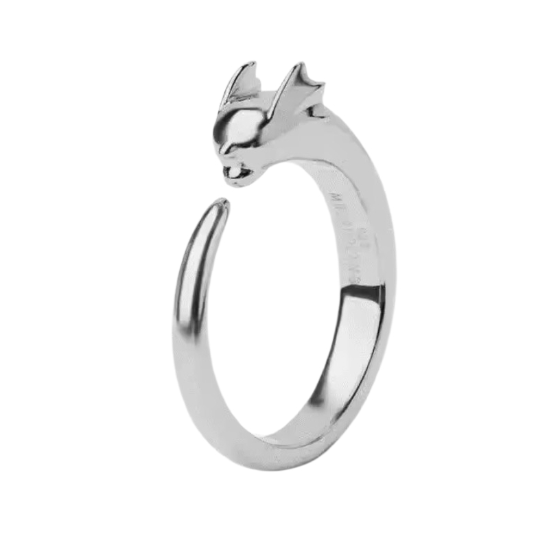 Anillo Dragonair plateado