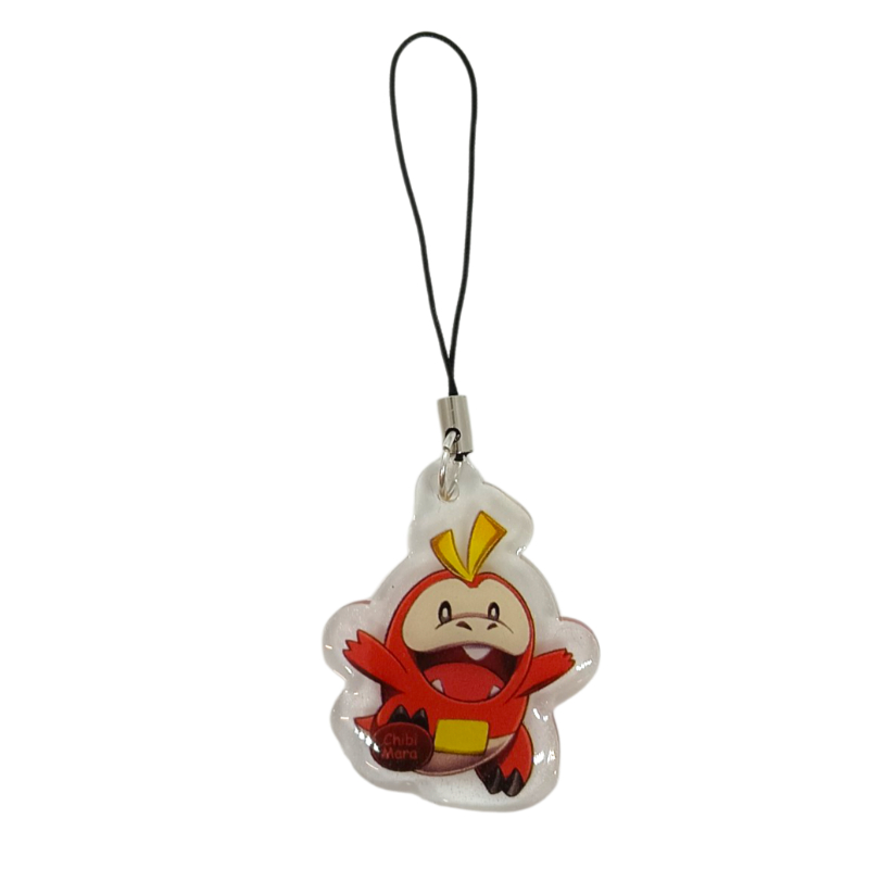 Charm Acrílico Pokemon Fuecoco Chibi Mara
