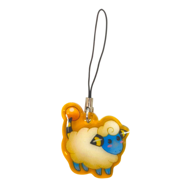 Charm Acrílico Pokemon Mareep Rainn Paper