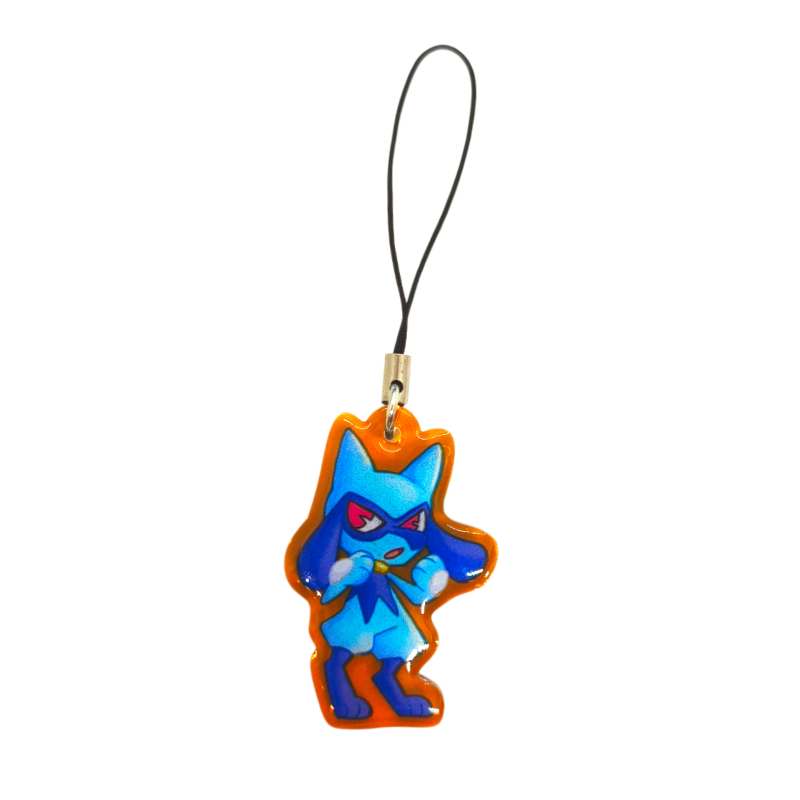 Charm Acrílico Pokemon Riolu Rainn Paper