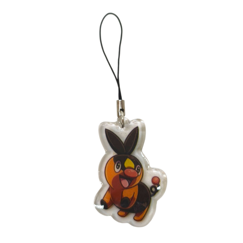 Charm Acrílico Pokemon Tepig Chibi Mara