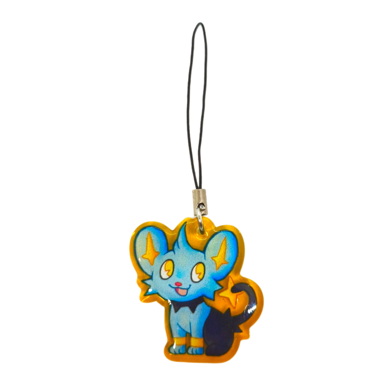 Charm Acrílico Pokemon Shinx Rainn Paper