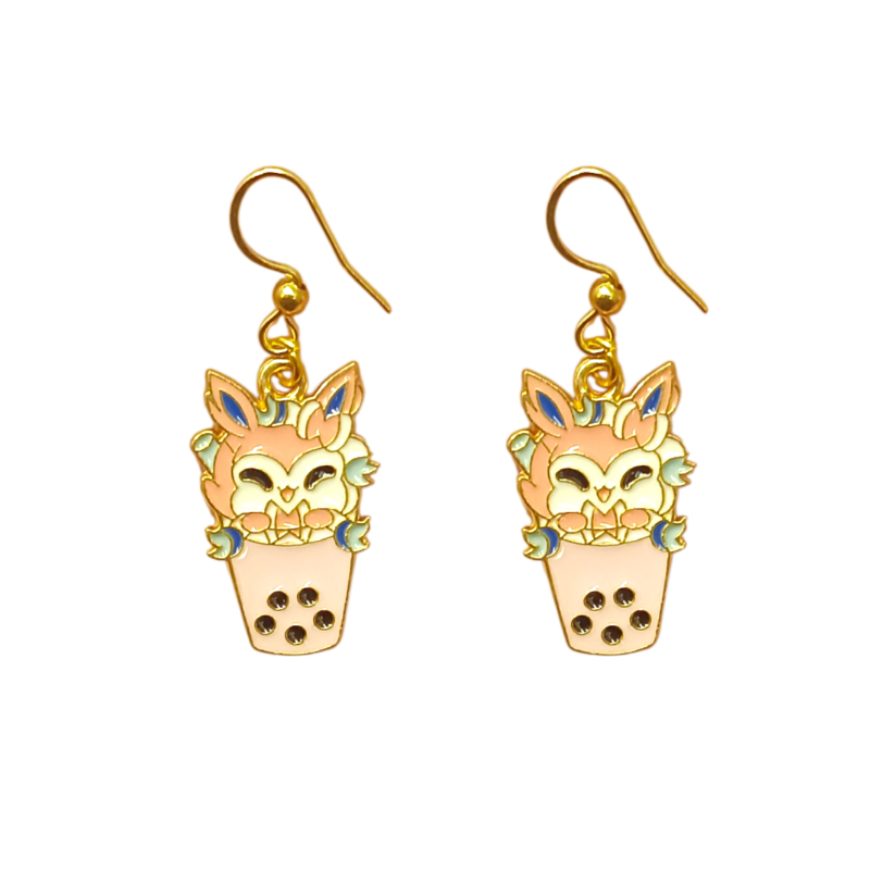 Aretes Pokemon Sylveon Bubble Tea