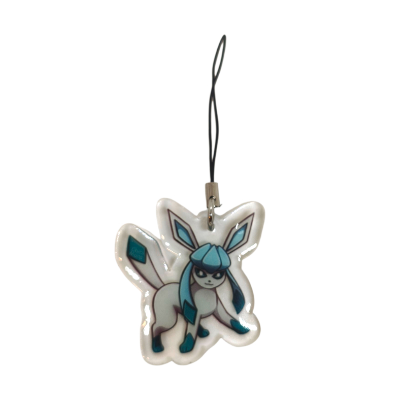 Charm Acrílico Pokemon Glaceon Chibi Mara