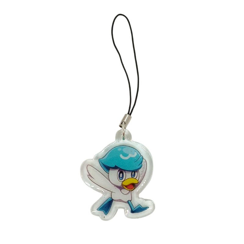  Charm Acrílico Pokemon Quaxly Chibi Mara