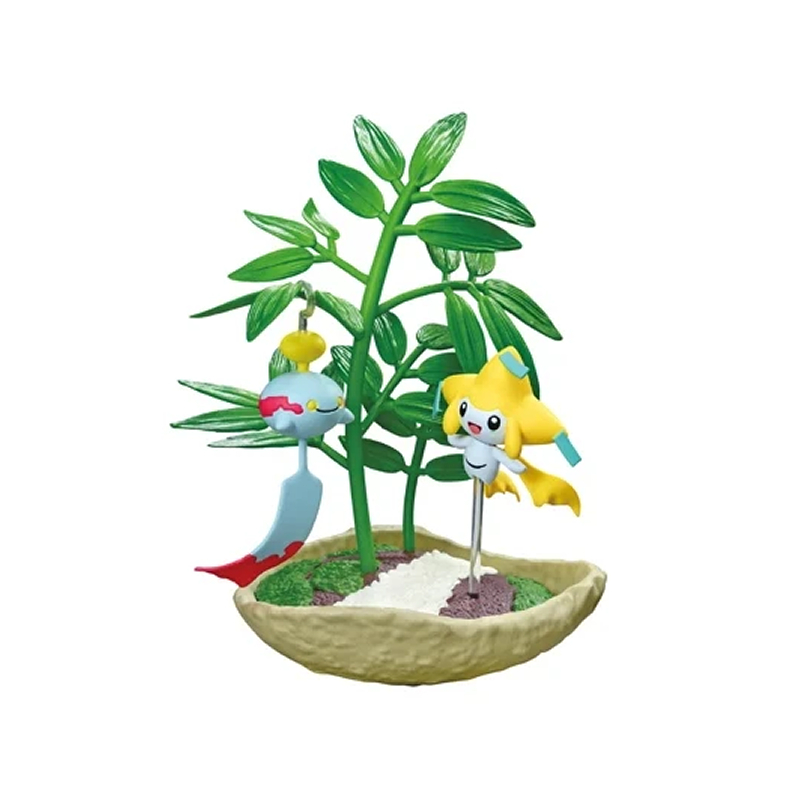 Figura Pokemon Chimecho y Jirachi Re-Ment Pokemon Bonsai 3