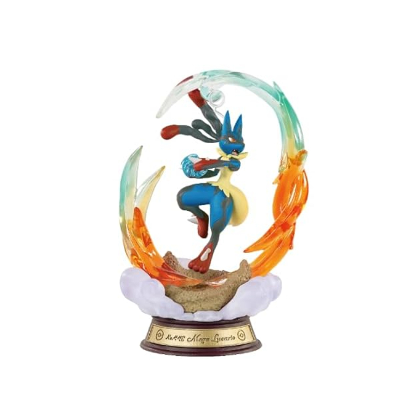 Figura Pokemon Mega Lucario Re-ment Swing Vignette Collection 4
