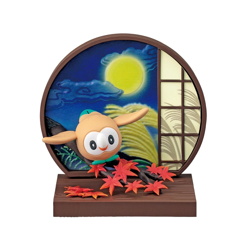Figura Pokemon Rowlet Re-Ment Wanomado