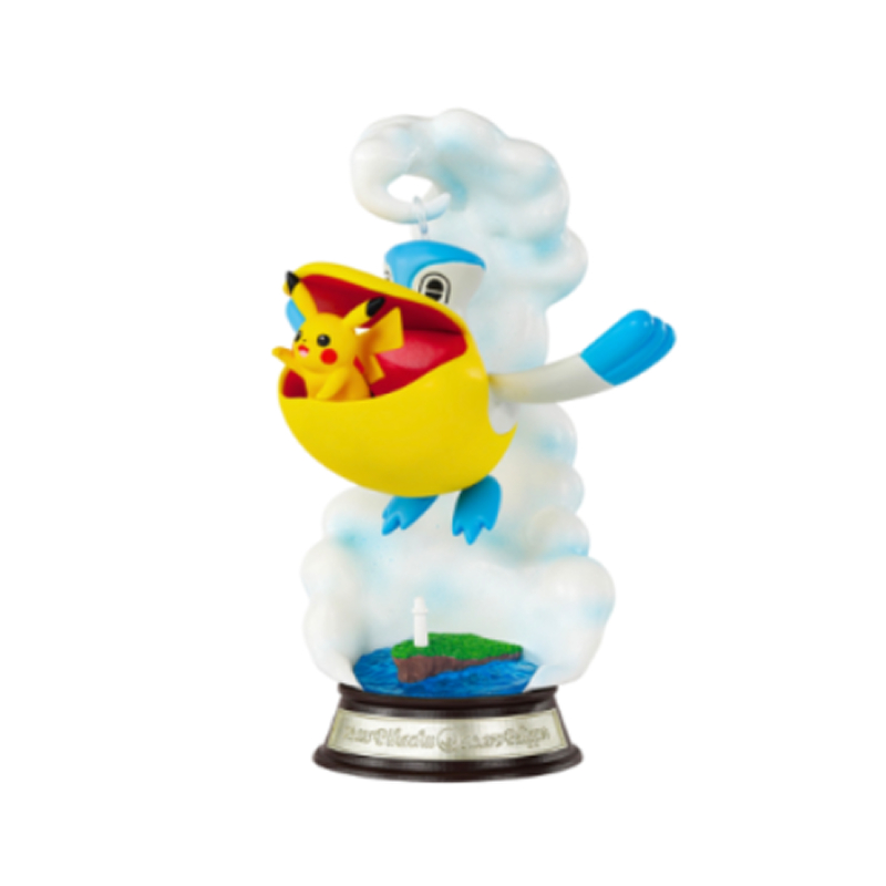 Figura Pokemon Pikachu y Pelipper Re-ment Swing Vignette Collection 3