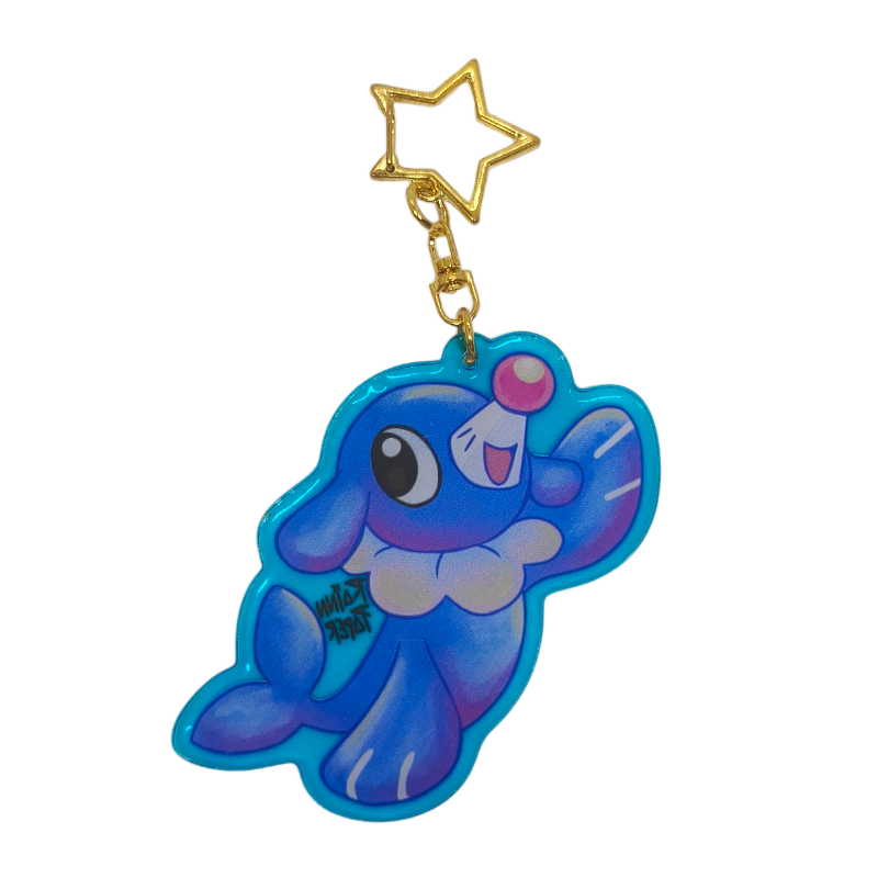 Llavero Acrílico Pokemon Popplio Rainn Paper