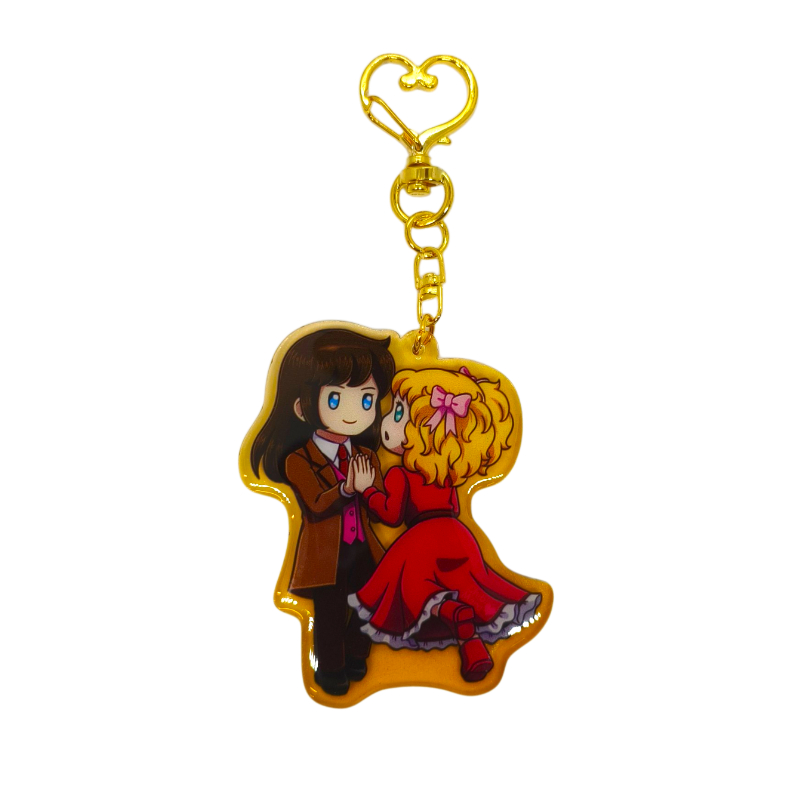 Llavero Acrilico Candy y Terry Chibi Mara
