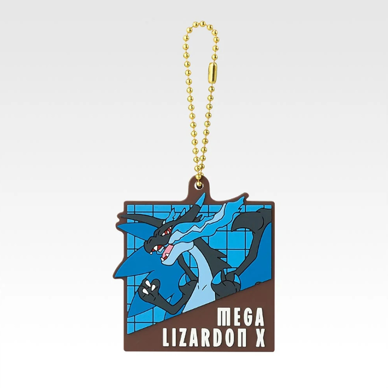 Llavero Silicona Pokemon Mega Charizard Ichiban Kuji "Let's Go For a Walk"