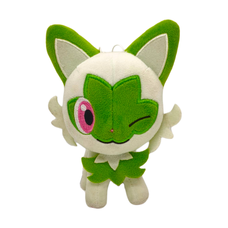 Peluche colgante Pokemon Sprigatito guiño Banpresto