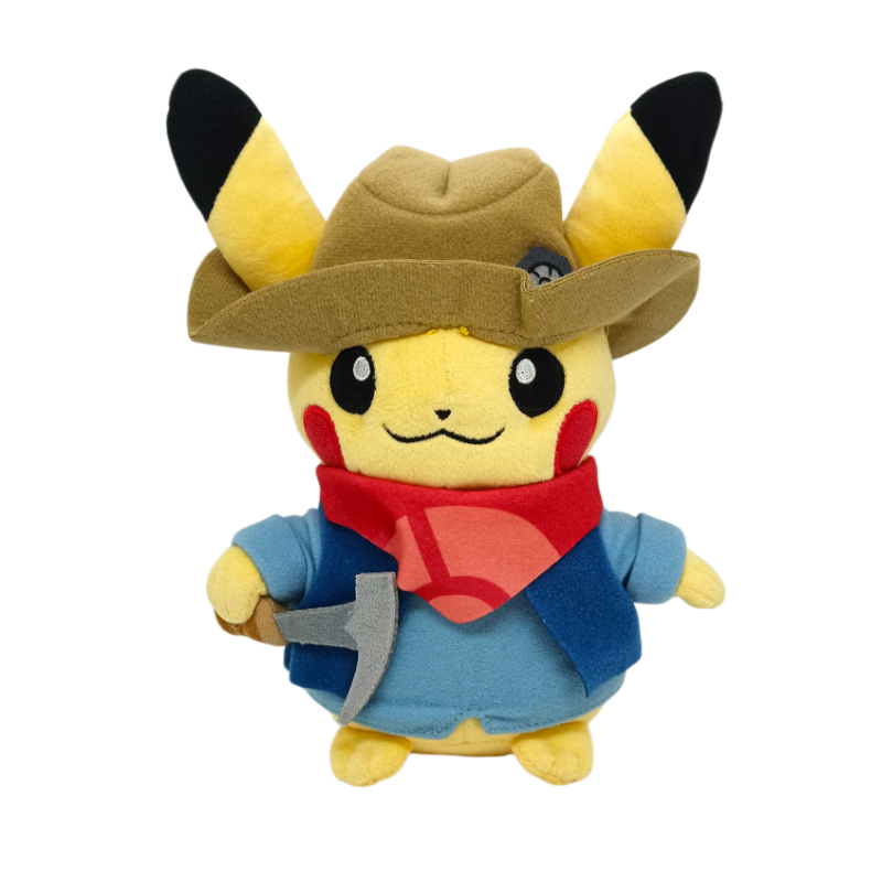  Peluche Pokemon Pikachu "Pokemon Fossil Museum" Paleontólogo Pokemon Center
