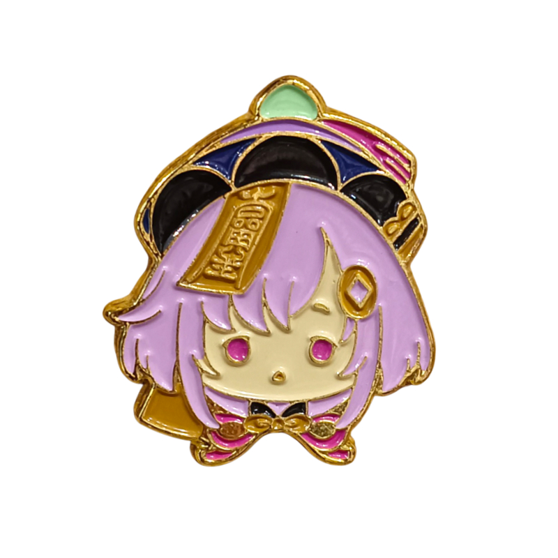 Pin HoYoverse Qiqi Cabecita Genshin Impact Chibi