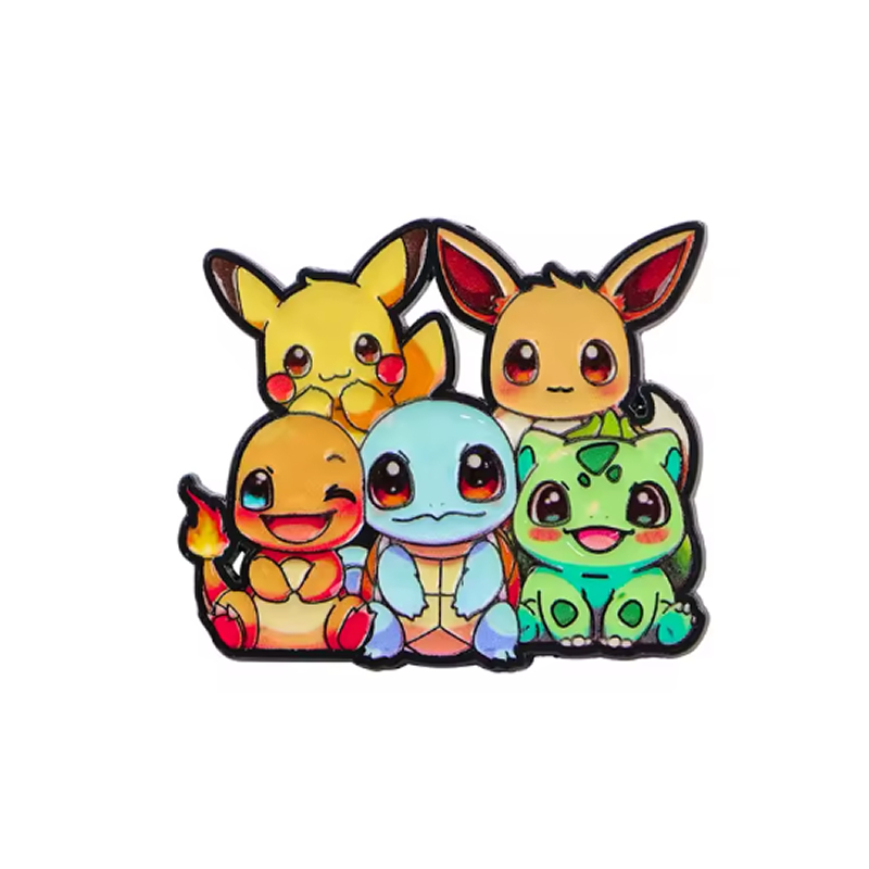 Pin Pokemon Pikachu Eevee Charizard Squirtle Bulbasaur Kanto Chibi
