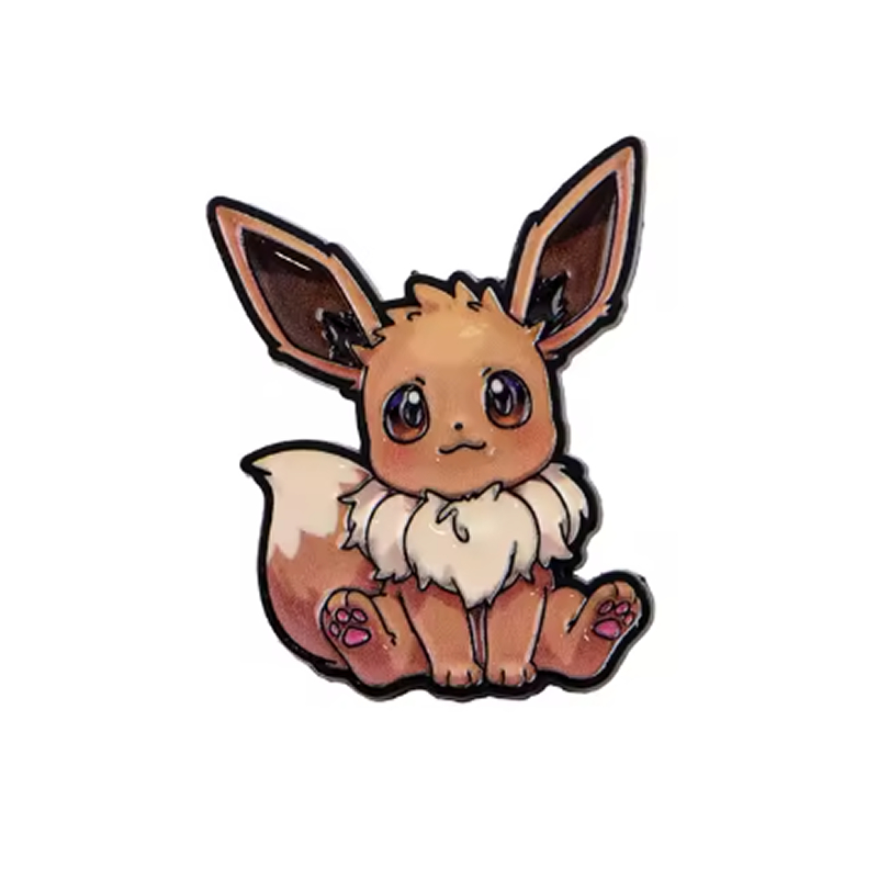 Pin Pokemon Eevee Sentado Chibi