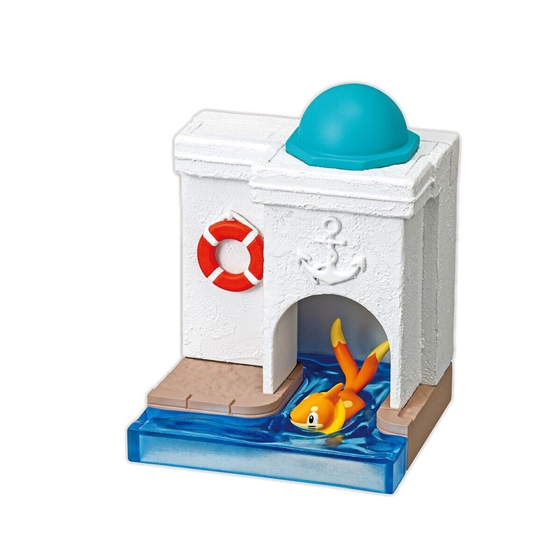 Figura Buizel Re-ment Pokémon Town 3 Sea Breeze