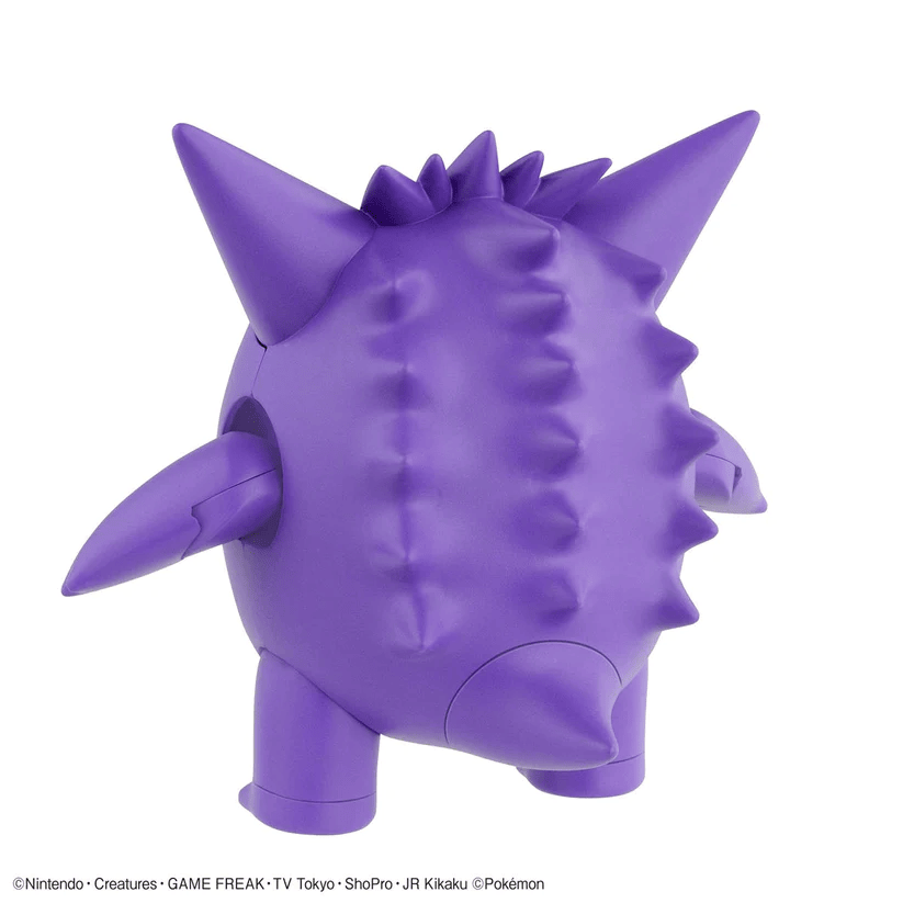 Figura Pokemon Gengar Bandai Plamo (armado)