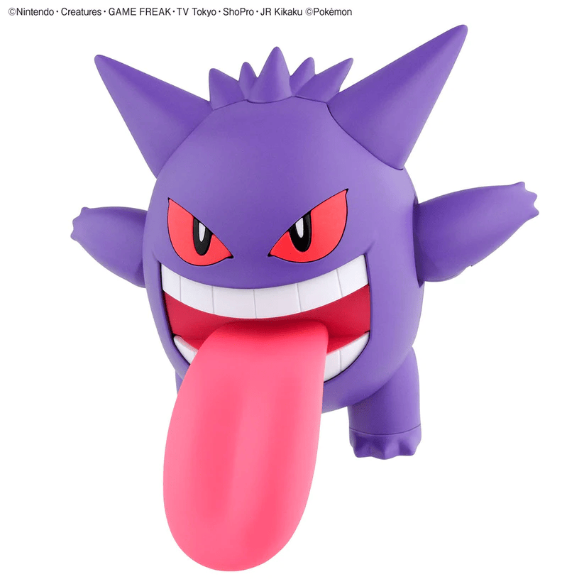 Figura Pokemon Gengar Bandai Plamo (armado)