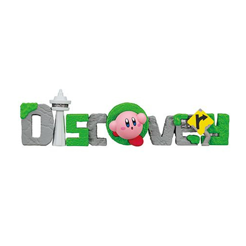 Figura Kirby Discovery Re-ment kirby and Words