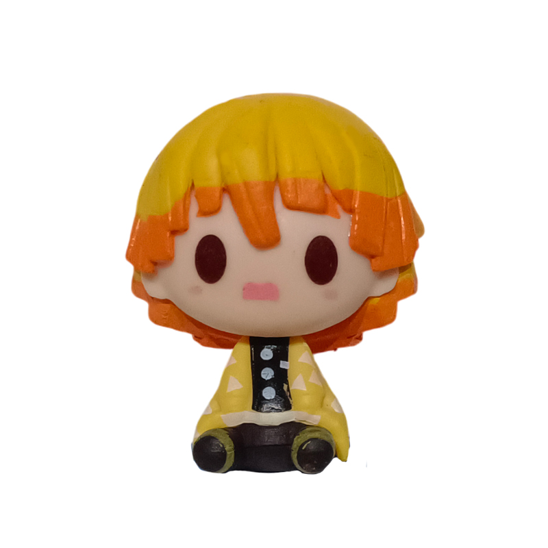 Figura Mini Zenitsu Agatsuma Demon Slayer Kimetsu no Yaiba