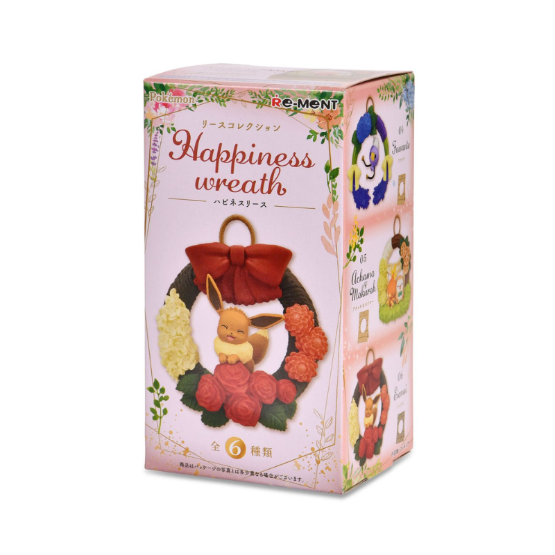 Figura Pikachu & Shaymin Re-ment Happiness Wreath