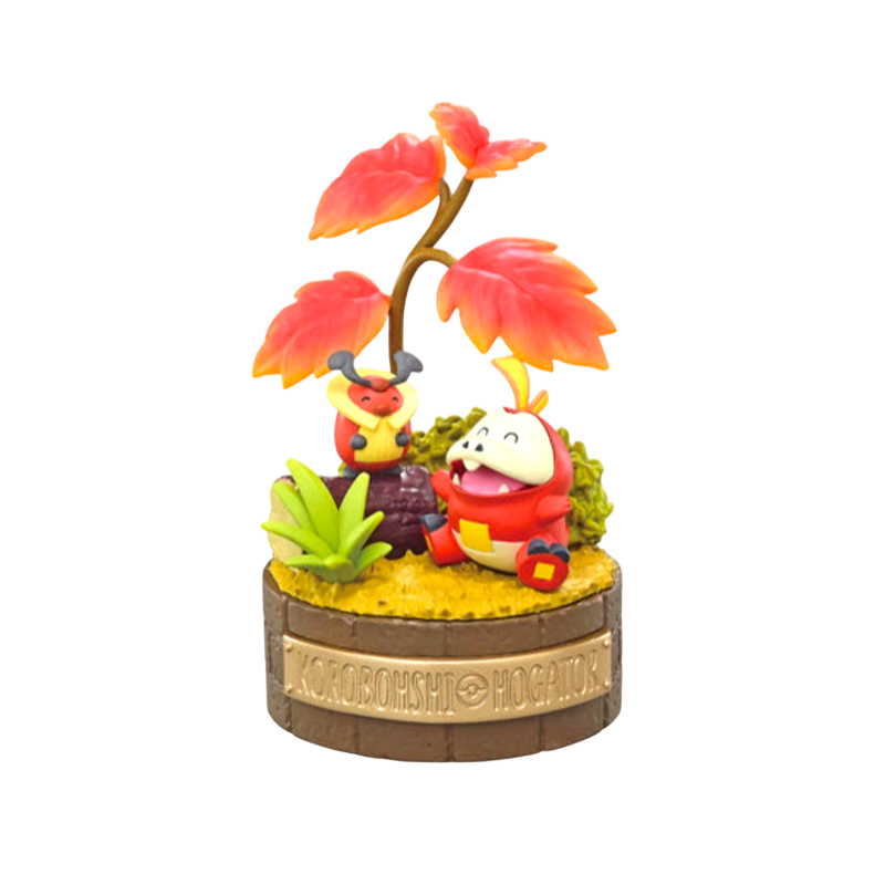 Figura Pokemon Fuecoco y Kricketoot Re-Ment Peaceful Moments! 
