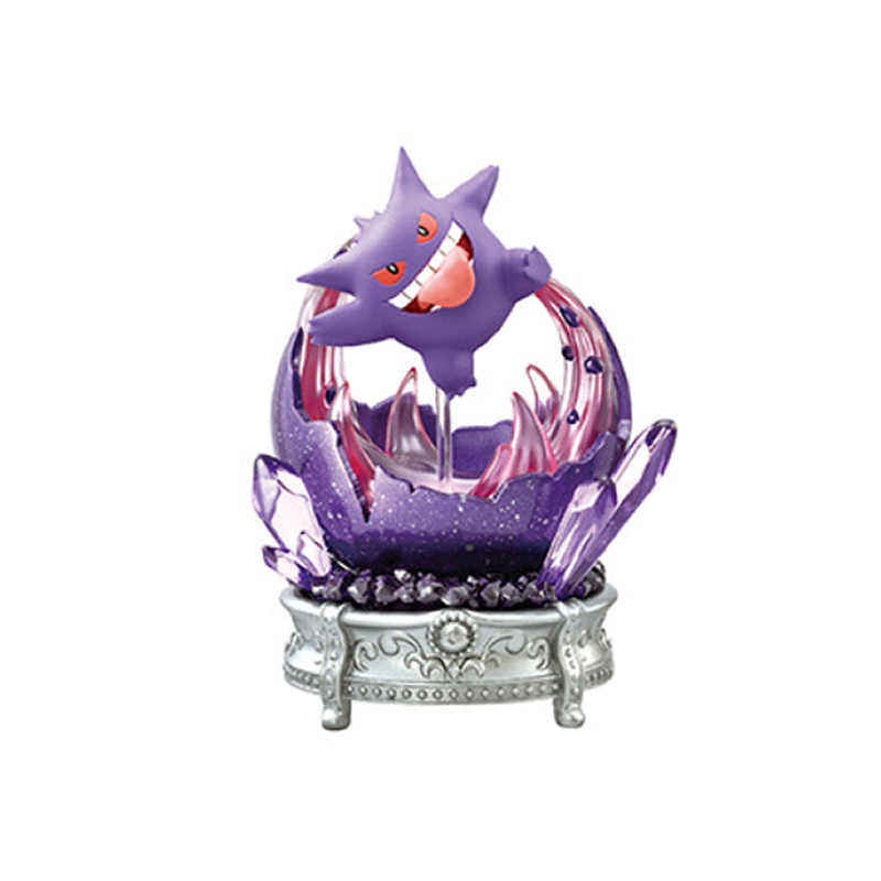 Figura Pokemon Gengar Re-Ment Pokémon Gemstone Collection: Shining Miracle of Mystery