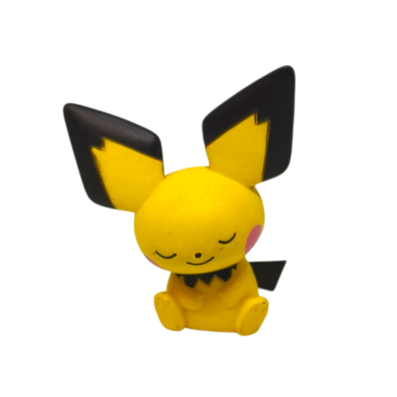  Figura Pokemon Pichu durmiendo Tomy Arts