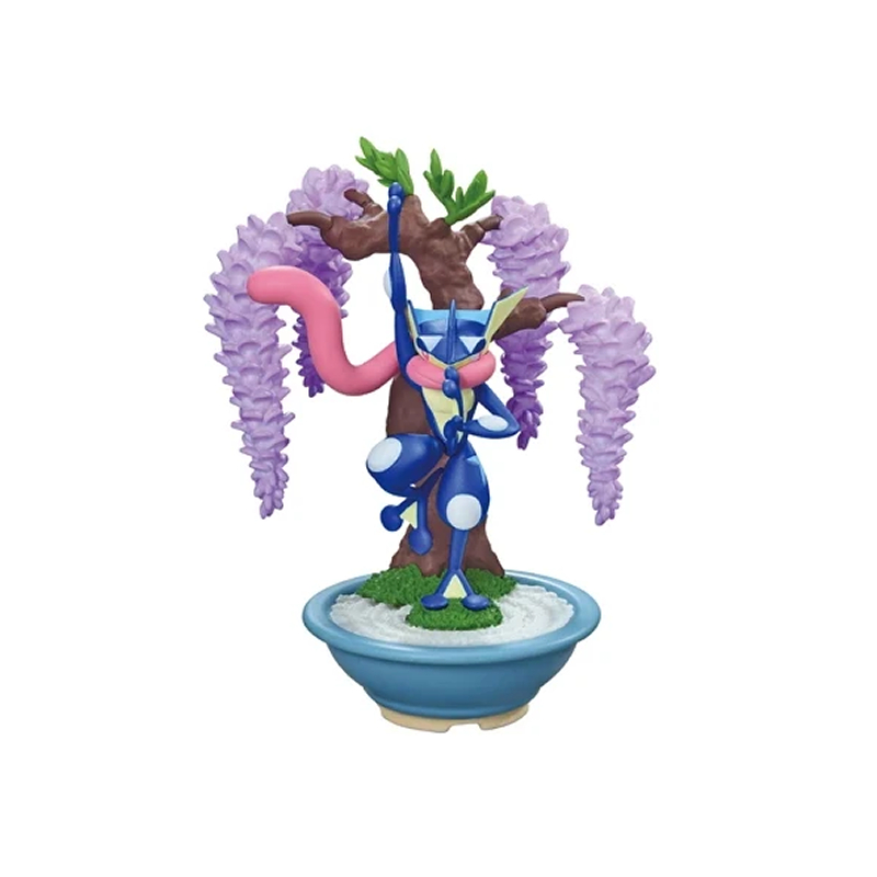 Figura Pokemon Greninja Re-Ment Pokemon Bonsai 3