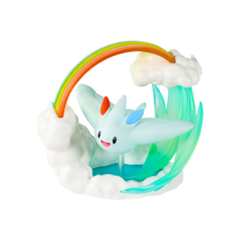 Figura Pokemon Togekiss Re-Ment Pokémon Circular Diorama Collection