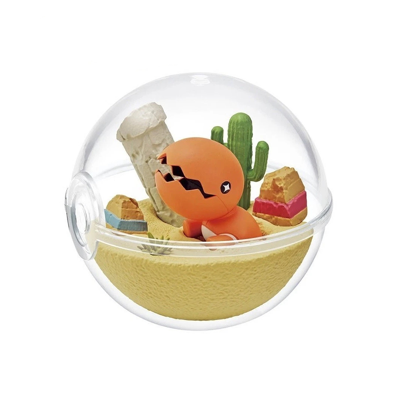 Figura Pokemon Trapich Re-Ment Pokémon Terrarium Collection Relaxing Time