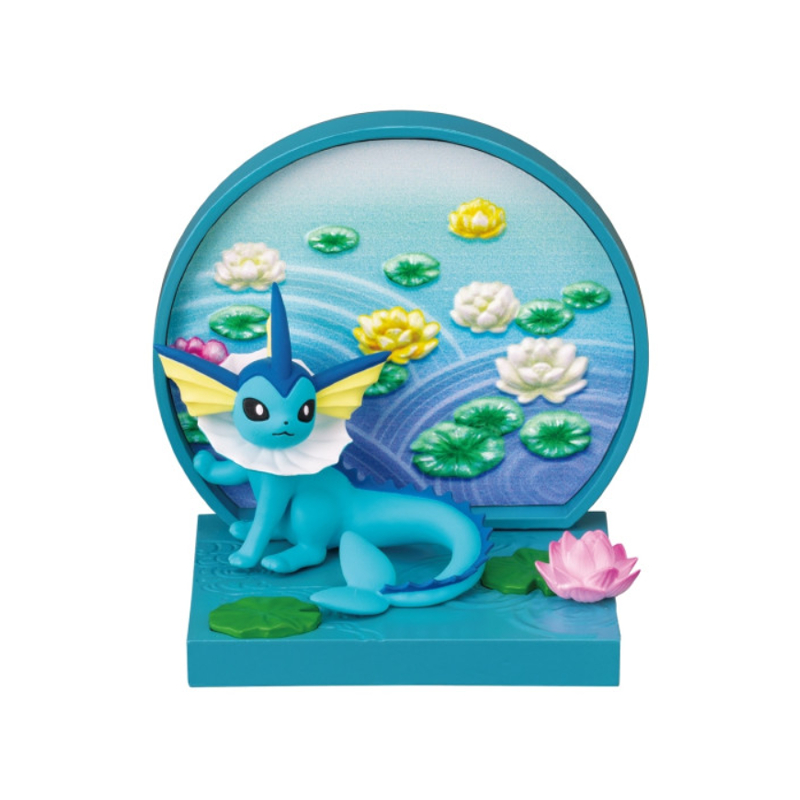 Figura Pokemon Vaporeon Re-Ment Wanomado