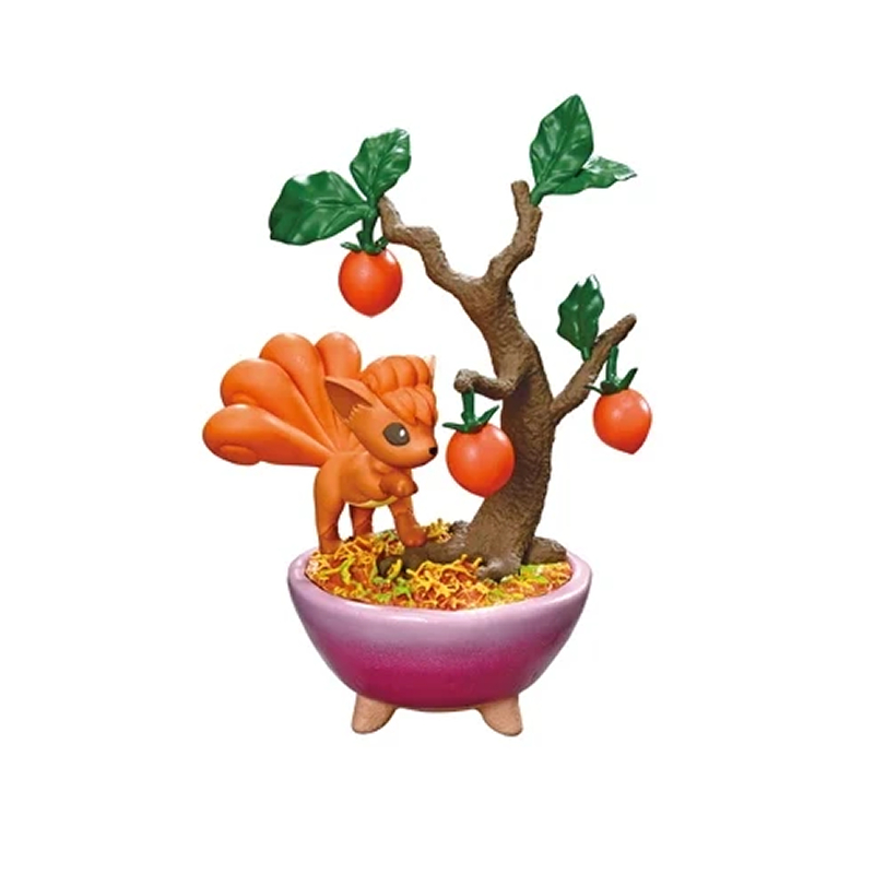Figura Pokemon Vulpix Re-Ment Pokemon Bonsai 3