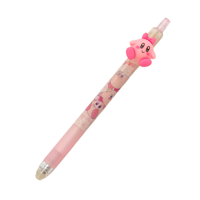  Lapicero Gel Kirby moño rosa