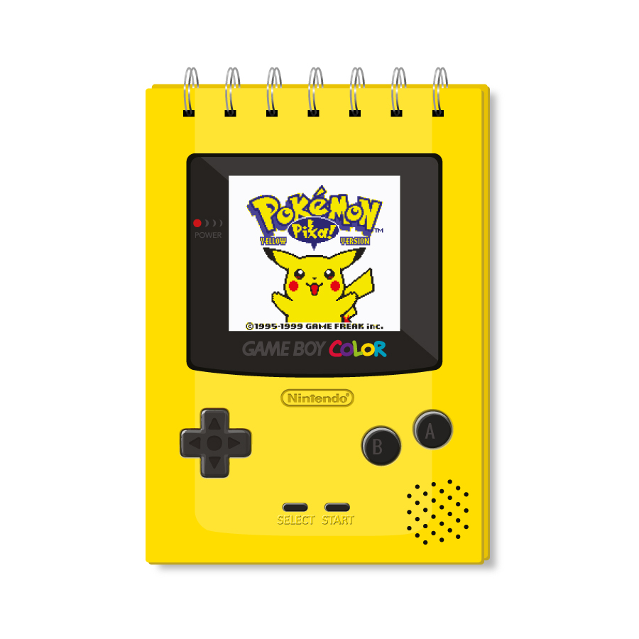 Libreta Game Boy Amarillo