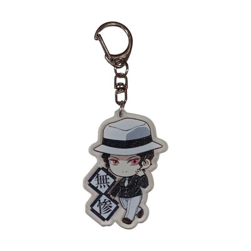 Llavero Acrílico Chibi Muzan Kibutsuji Demon Slayer Kimetsu no Yaiba