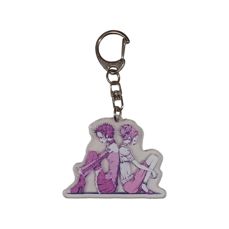 Llavero Acrílico Nana y Hachi Nana