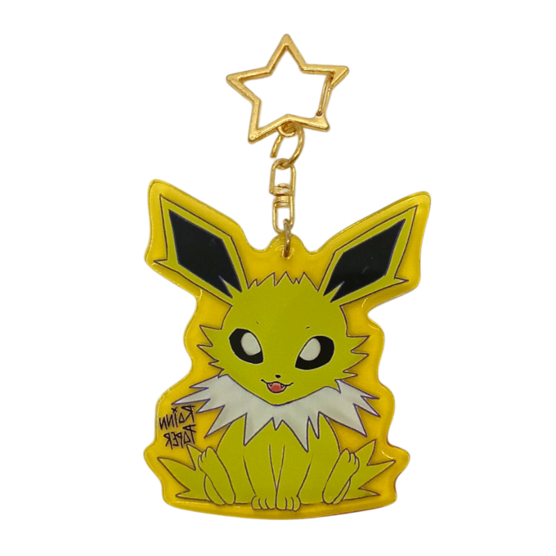 LLavero Acrílico Pokemon Jolteon Rainn Paper