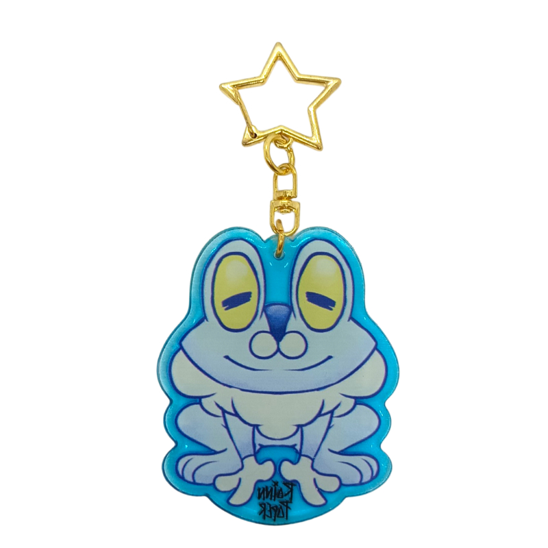 Llavero Acrílico Pokemon Froakie Rainn Paper