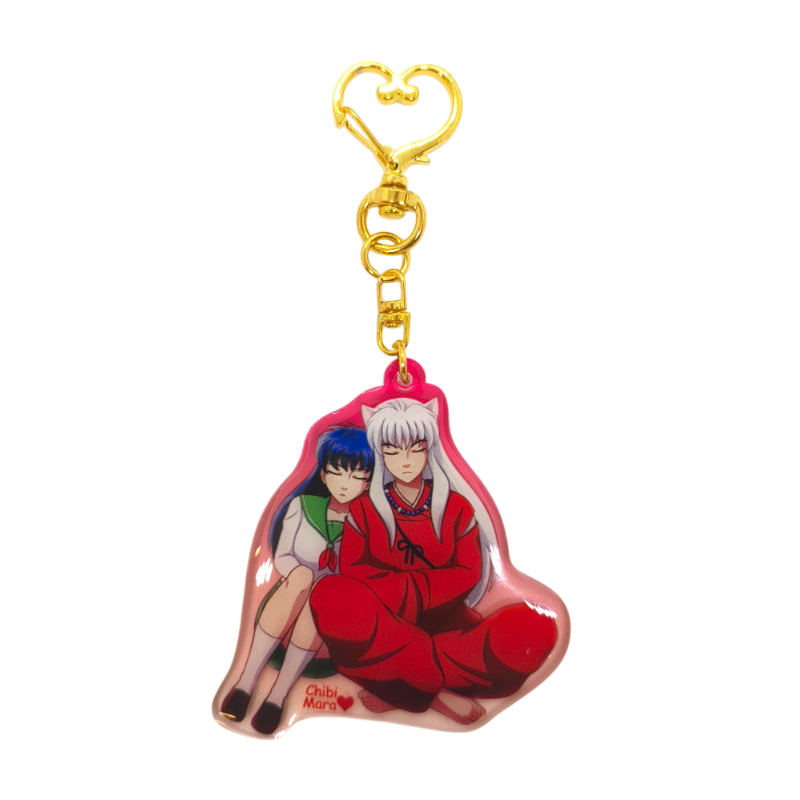 Llavero Inuyasha Couple Chibi Mara