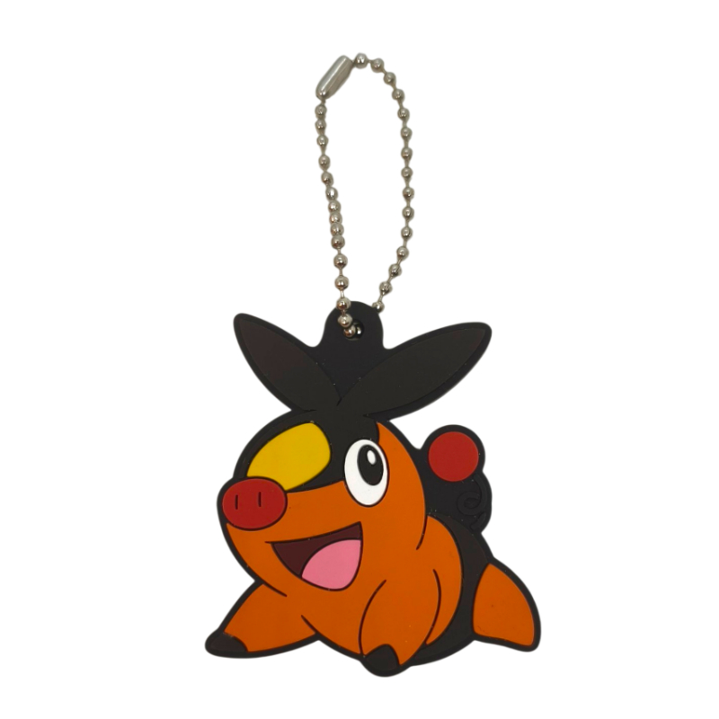  LLavero Silicona Pokemon Tepig Pokémon Rubber Mascot 