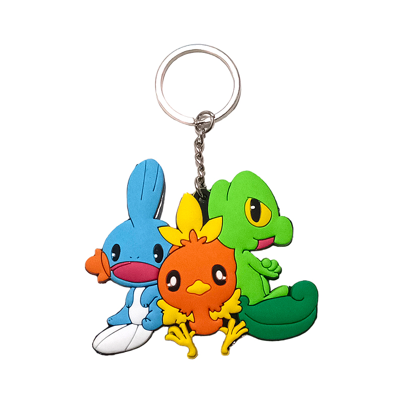 Llavero Silicona Starters Hoenn