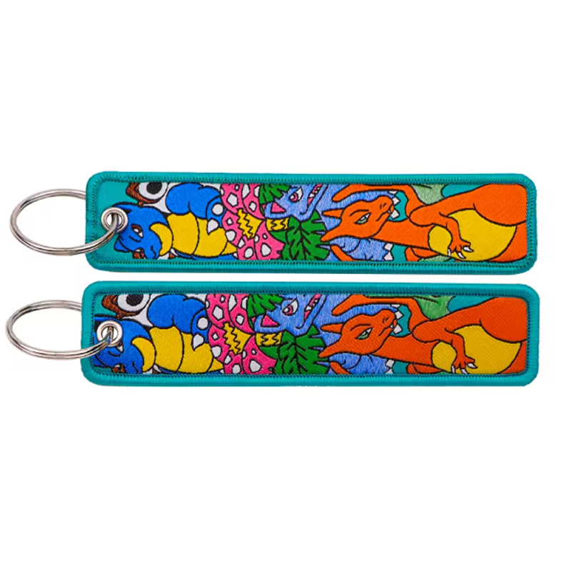 Llavero Tag Pokemon Charizard Bulbasaur Blastoise Iniciales Kanto