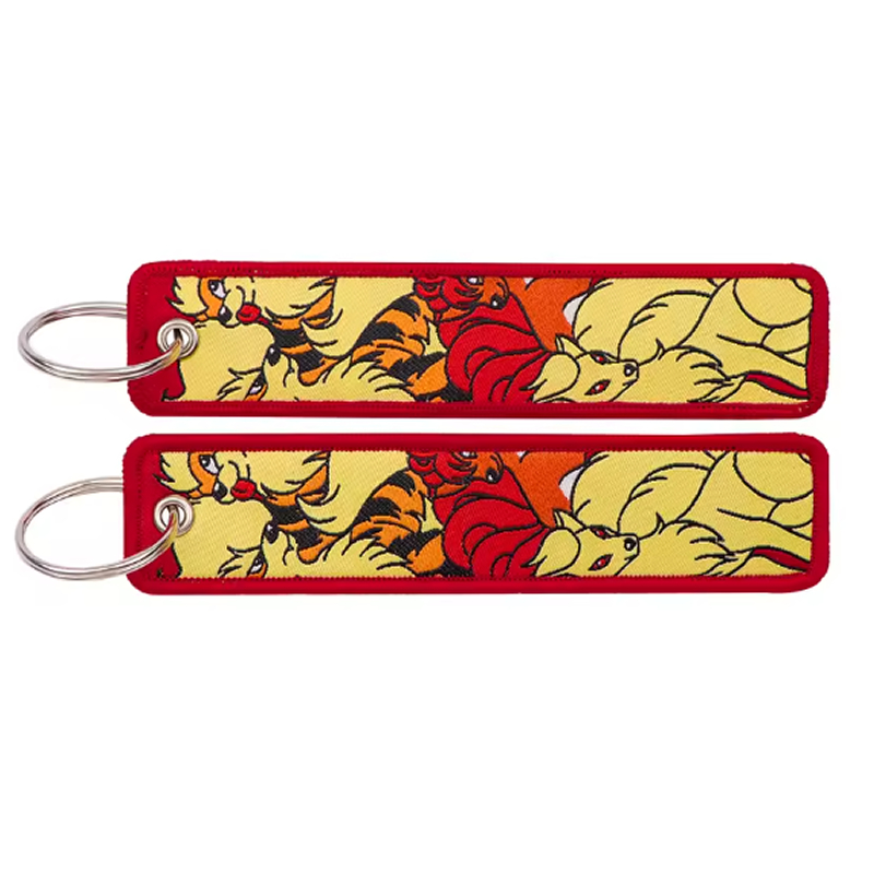 Llavero Tag Pokémon fuego