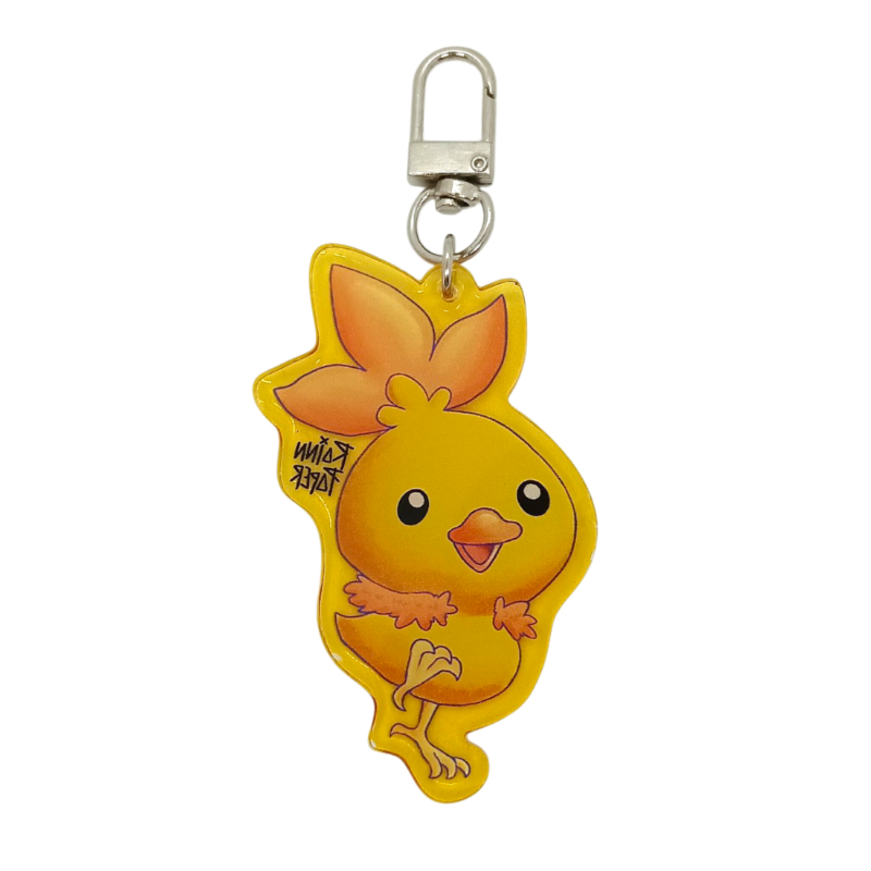  LLavero Acrílico Pokemon Torchic Rainn Paper