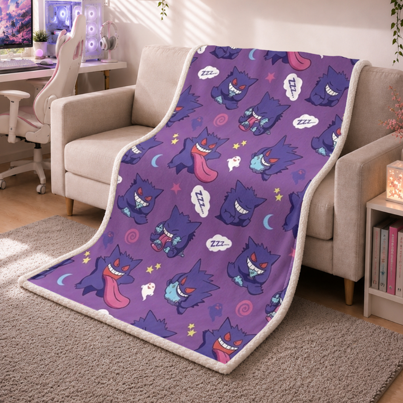 Manta Pokemon Gengar comesueños