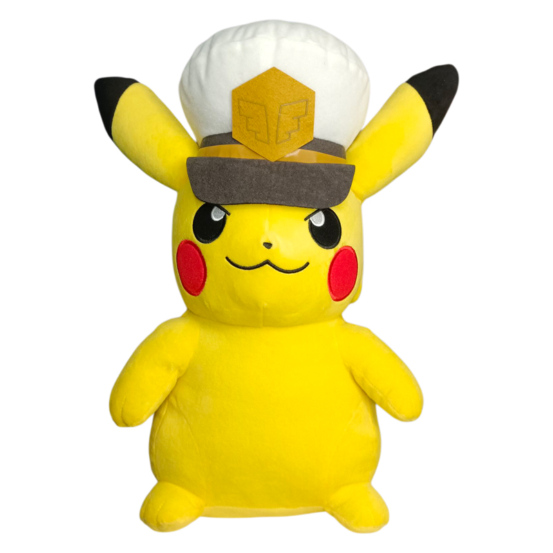 Peluche Capitán Pikachu Mecha Mofugutto Banpresto