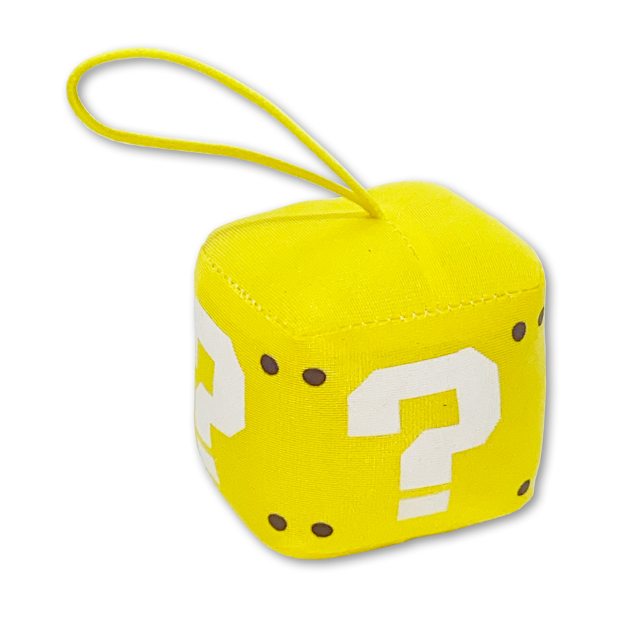 Peluche Colgante Nintendo Bloque Pregunta Mario Bros